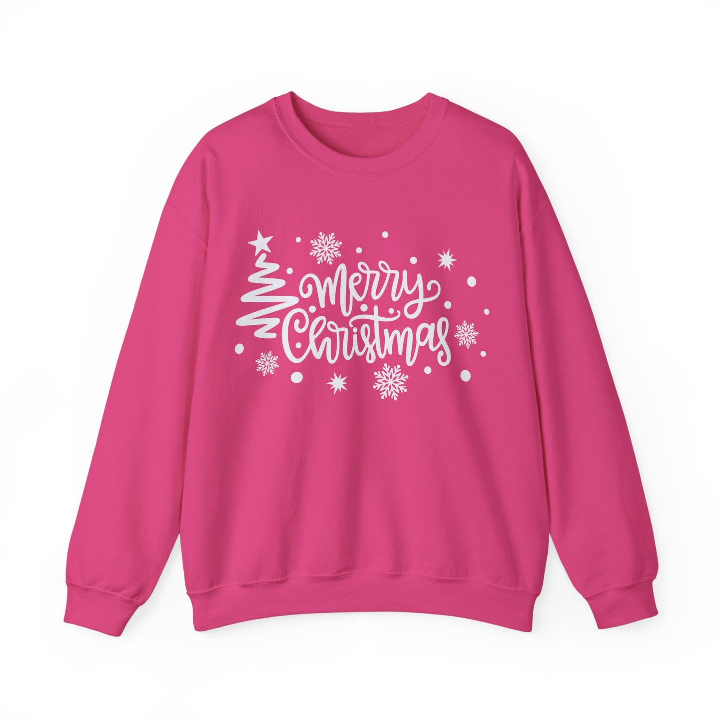 Christmas Crewneck Sweatshirt - Merry Christmas Design