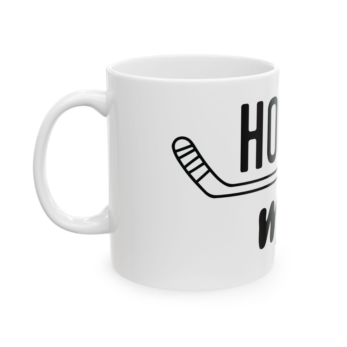 Mug - Hockey Mom Ceramic Mug (11oz, 15oz)