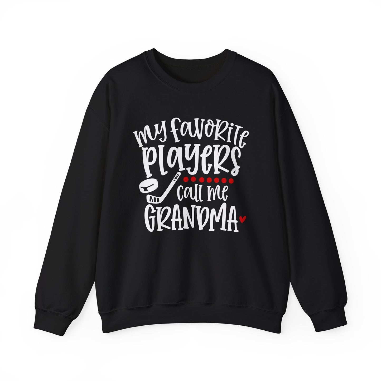 My Favorite Players Call Me Grandma Unisex Heavy Blend™ Crewneck Sweatshirt