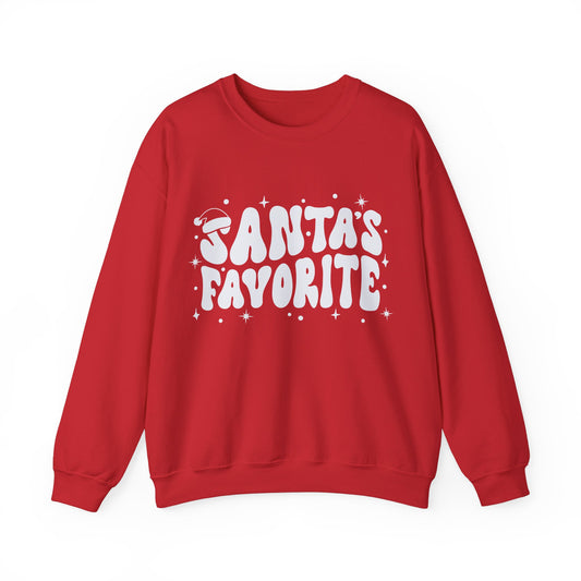 Santa's Favorite Crewneck Sweatshirt