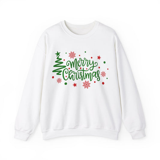 Christmas Crewneck Sweatshirt - Merry Christmas Design