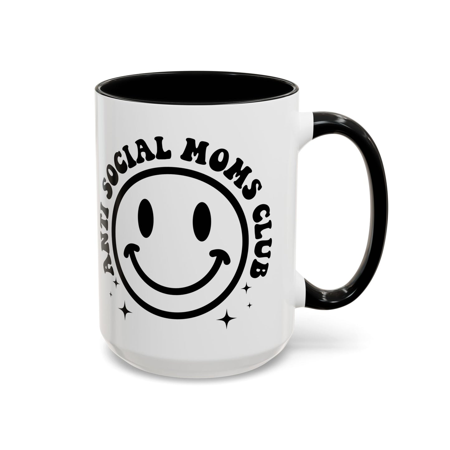 Mug - Anti Social Moms Club Coffee Mug (11, 15oz)