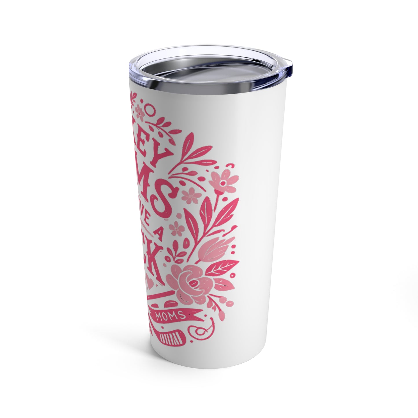 Tumbler 20oz - Hockey Moms Don't Give A Puck