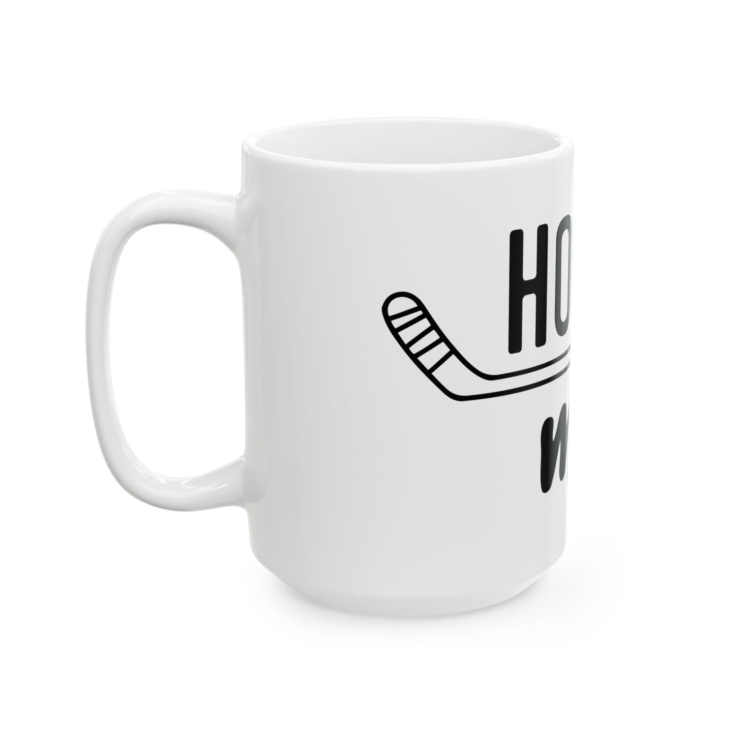 Mug - Hockey Mom Ceramic Mug (11oz, 15oz)