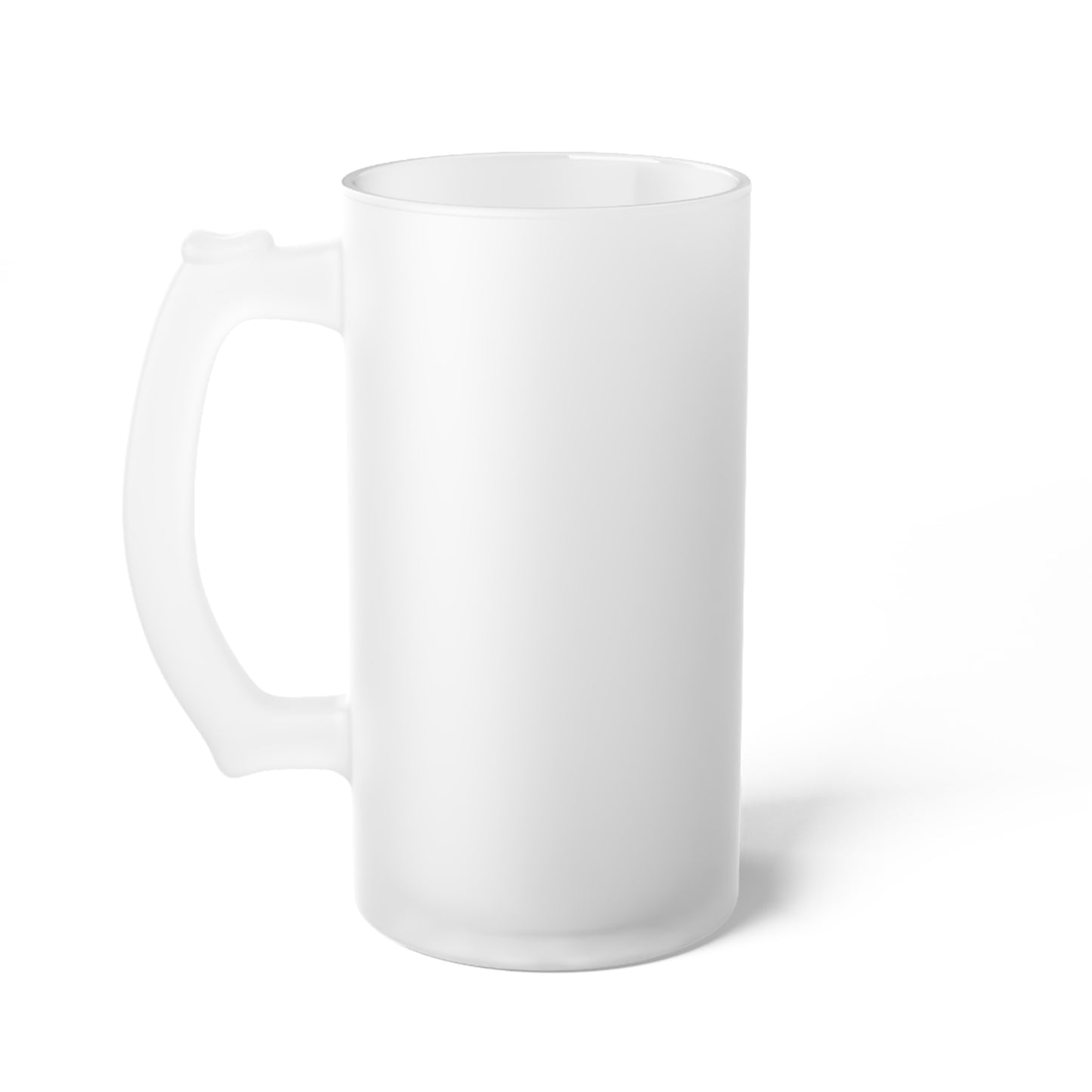 Merry Drunk I'm Christmas Frosted Glass Beer Mug