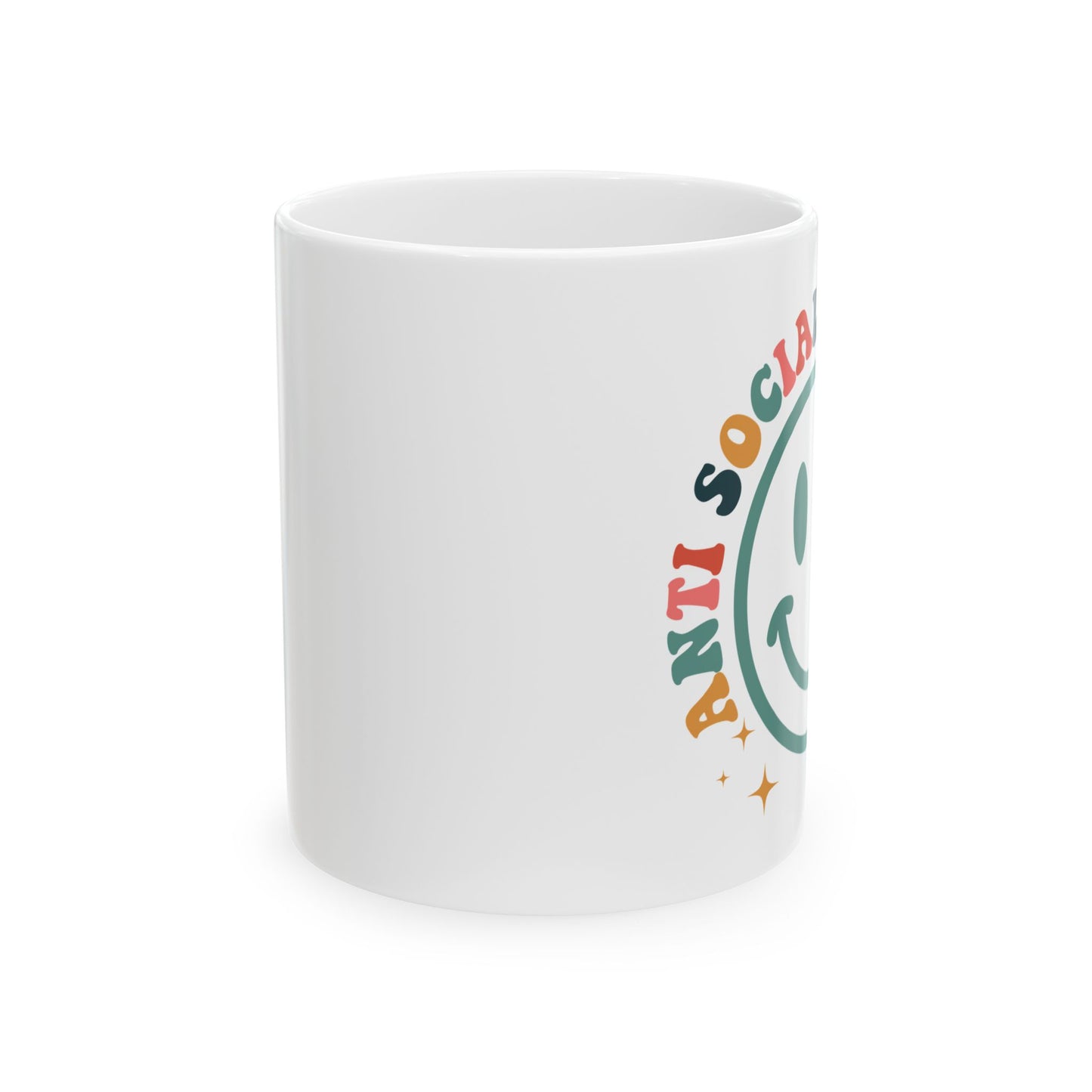 Mug Anti Social Moms Club 11oz 15oz Ceramic