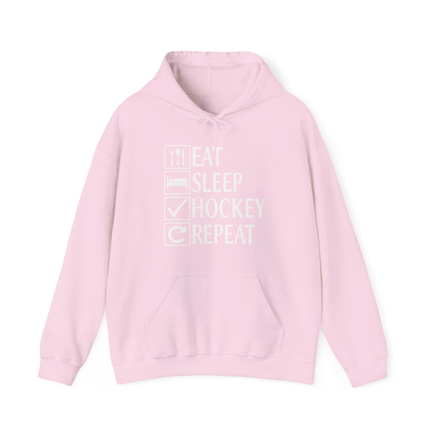 Eat Sleep Hockey Repeat Hoodie