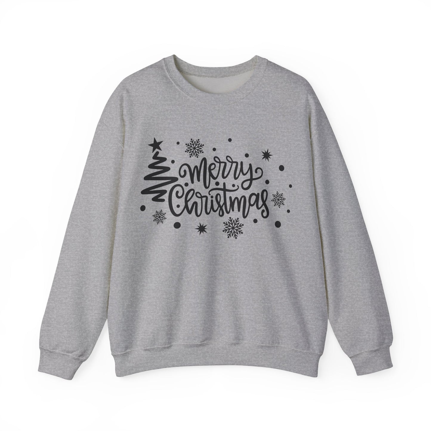 Christmas Crewneck Sweatshirt - Merry Christmas Design