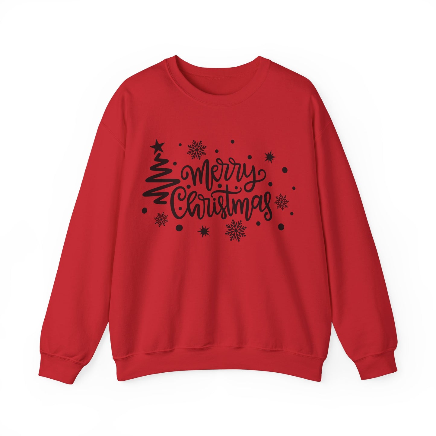 Christmas Crewneck Sweatshirt - Merry Christmas Design