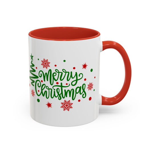 Mug, Merry Christmas Holiday Design