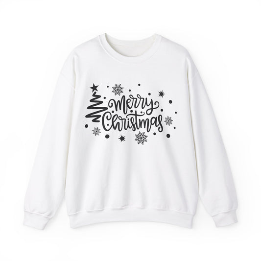 Christmas Crewneck Sweatshirt - Merry Christmas Design